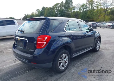 2016 Chevrolet Equinox Ls из США, поврежденный, VIN 2GNALBEK9G1134531